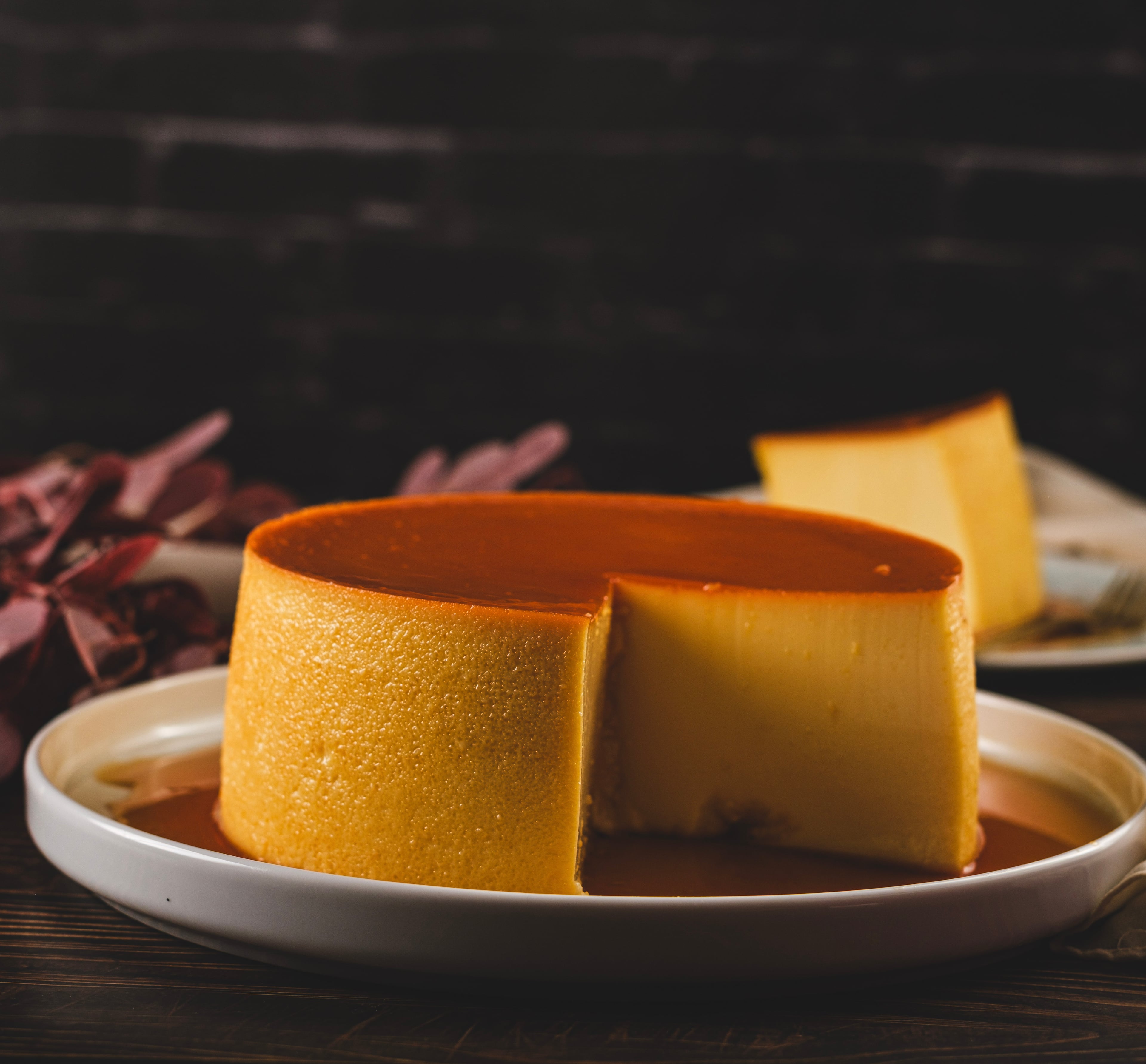 Preparación del flan paso 6