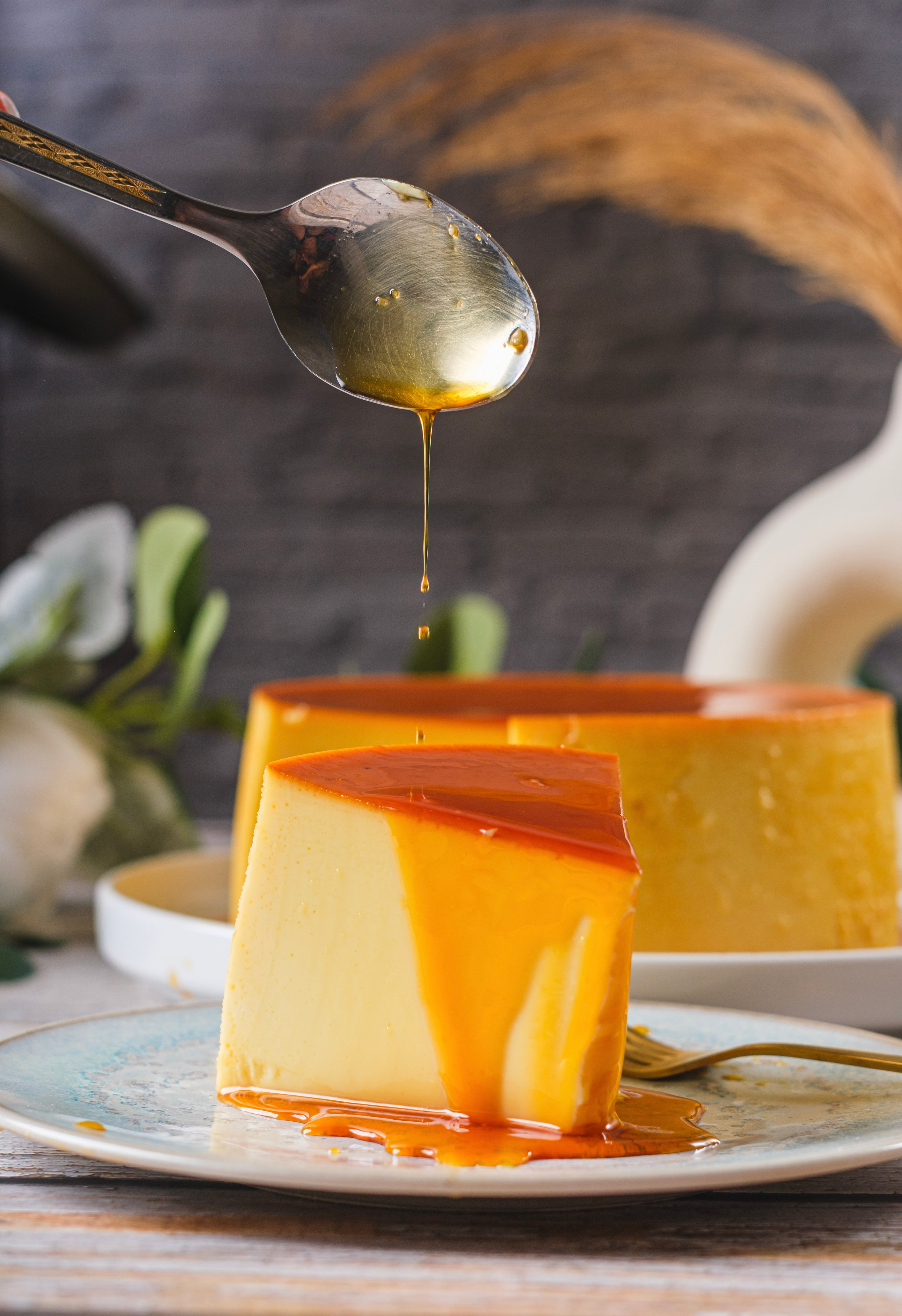 Preparación del flan paso 8